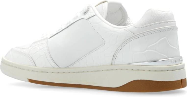 Michael Kors Rebel Lederen Sneaker White Dames