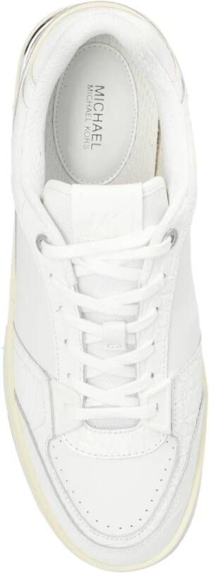 Michael Kors Rebel Lederen Sneaker White Dames