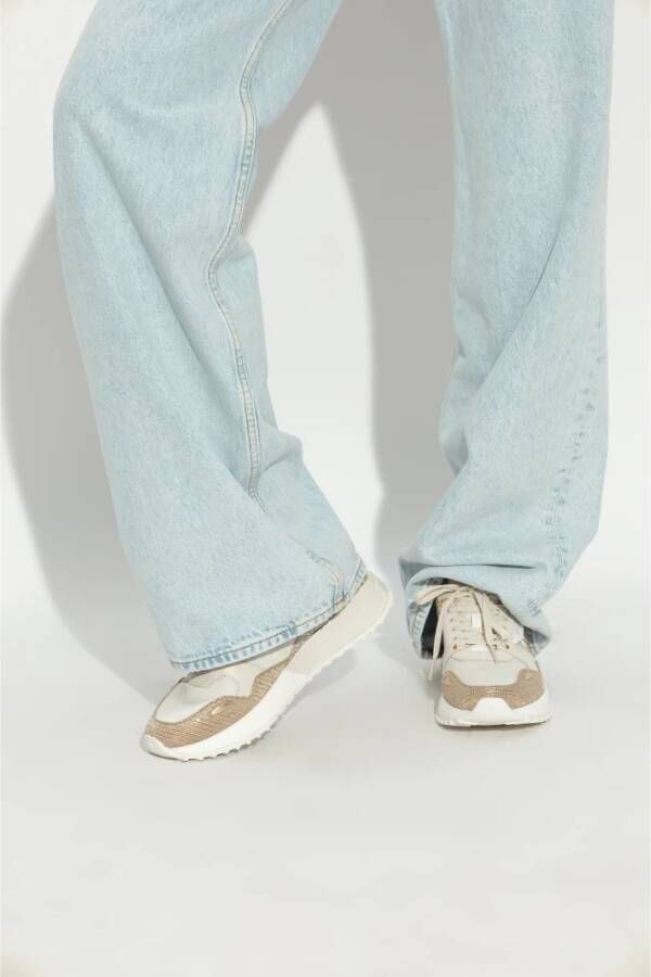 Michael Kors Sneakers Theo Beige Dames