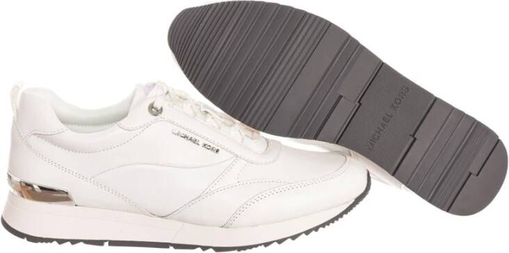 Michael Kors Rode Ronde Neus Sneakers White Dames