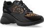 Michael Kors Zuma Cheetah Print Trainer Black Dames - Thumbnail 4