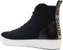 Michael Kors Zwarte Gebreide Hoge Top Sneakers Black Dames - Thumbnail 2