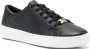 Michael Kors Zwarte Leren Veterschoenen Black Dames - Thumbnail 3