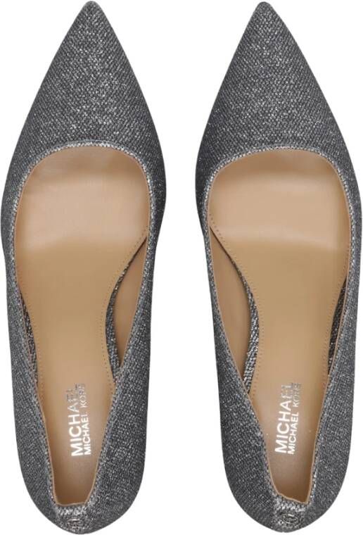 Michael Kors Stijlvolle Alina Flex Lederen Pumps Gray Dames