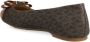 Michael Kors Stijlvolle Ballet Flats Schoenen Brown Dames - Thumbnail 4