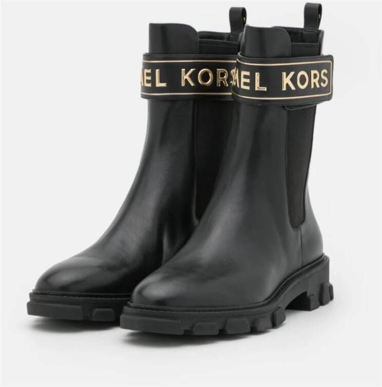 Michael Kors Stijlvolle Enkellaars voor Vrouwen Black Dames