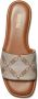 Michael Kors Stijlvolle Leren Schoenen voor Vrouwen Beige Dames - Thumbnail 4