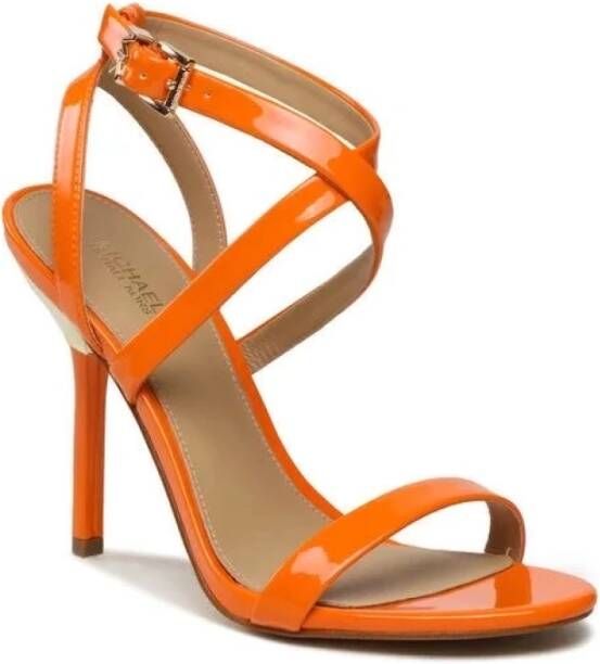 Michael Kors Stijlvolle Sandaal voor Zomer Outfits Orange Dames