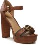 Michael Kors High Heel Sandalen Brown Dames - Thumbnail 2