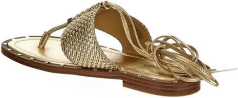 Michael Kors Stijlvolle Sandalen voor de Zomer Yellow Dames