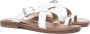 Michael Kors Ashton Leather Flat Sandal White Dames - Thumbnail 4