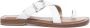 Michael Kors Ashton Leather Flat Sandal White Dames - Thumbnail 9