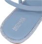Michael Kors Swarovski Leren Teenslipper - Thumbnail 2