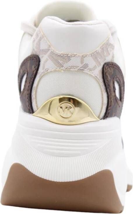 Michael Kors Allie Sneaker Stijlvolle Sneakers Beige Dames - Foto 7