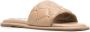 Michael Kors Teenslippers Sliders Beige Dames - Thumbnail 4