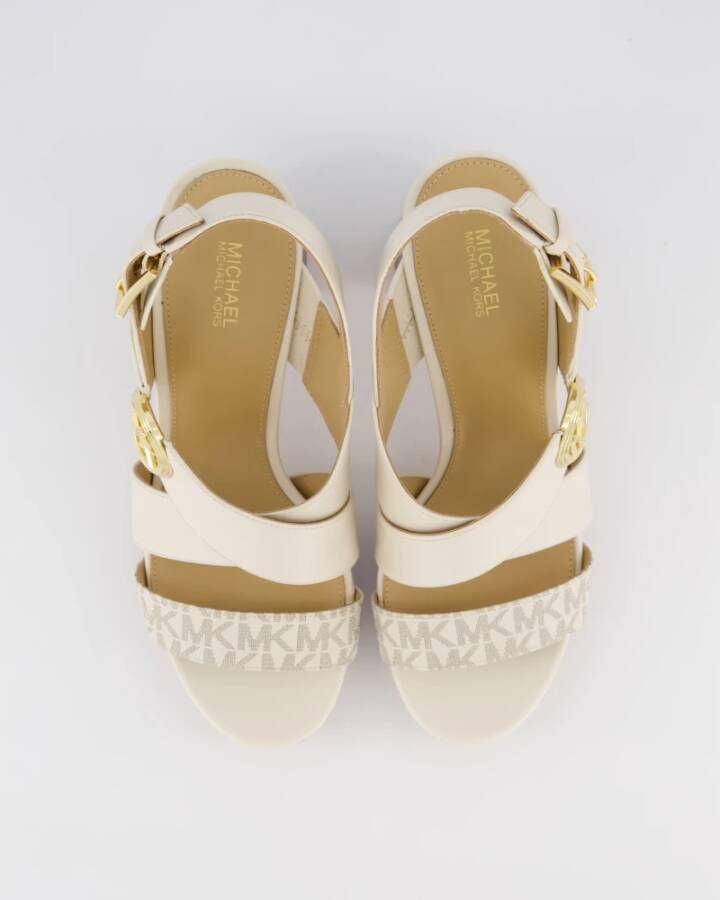 Michael Kors Vera Platform White Dames