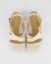 Michael Kors Dames Vera Platform Sandaal Wit Beige Dames - Thumbnail 8