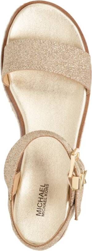 Michael Kors Verstelbare Strap Sandalen Yellow Dames