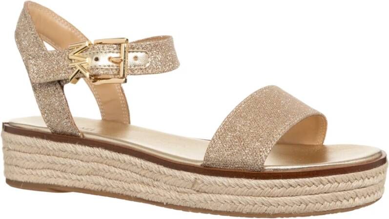 Michael Kors Verstelbare Strap Sandalen Yellow Dames