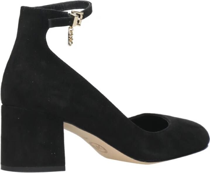 Michael Kors Vintage-geïnspireerde Perla pumps met blokhak Zwart Dames