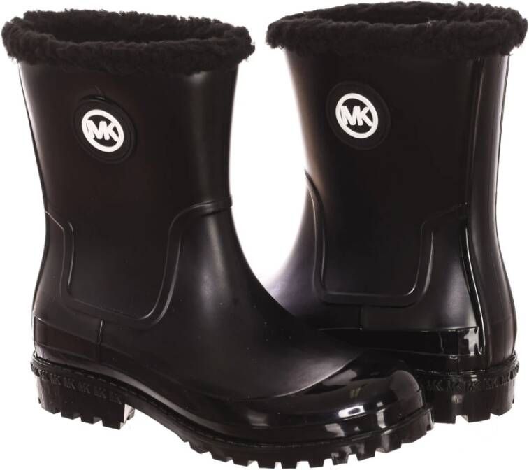 Michael Kors Waterdichte laarzen Ronde neus Nepbont Black Dames