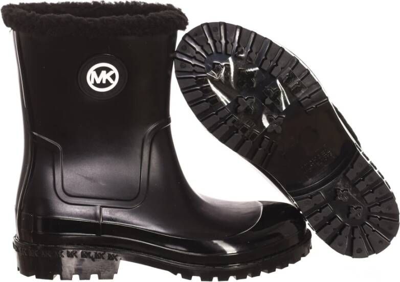 Michael Kors Waterdichte laarzen Ronde neus Nepbont Black Dames