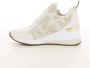 Michael Kors Willis Logo Stretch Breat Trainer Beige Dames - Thumbnail 9