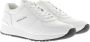 Michael Kors Witte Leren Logo Trainer Schoenen White Dames - Thumbnail 5