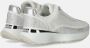 Michael Kors Witte Leren Sneakers met Strass White Dames - Thumbnail 4