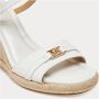 Michael Kors Witte sandalen met jute sleehak - Thumbnail 2