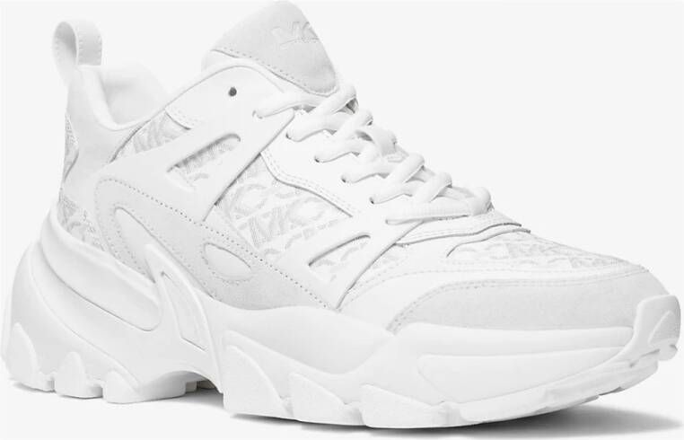 Michael Kors Witte Sneakers voor Mannen White Heren