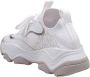 Michael Kors Witte Stretch Mesh Leren Sneakers - Thumbnail 2
