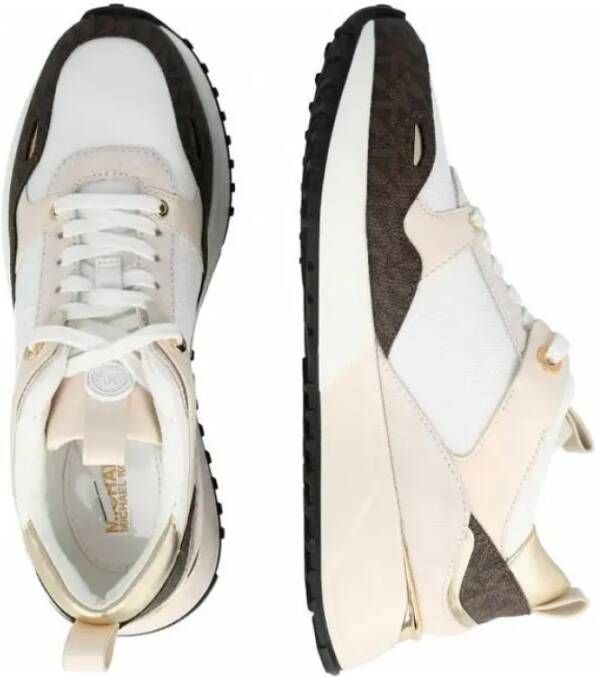 Michael Kors Witte Theo Trainer Sneakers