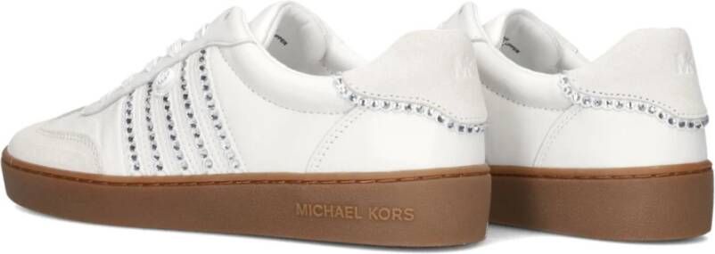 Michael Kors Witte Veterschoenen met Glitters