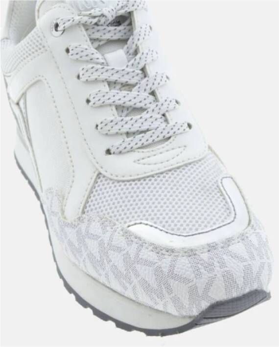 Michael Kors Witte Wilma Opt Zilver Sneakers White Dames