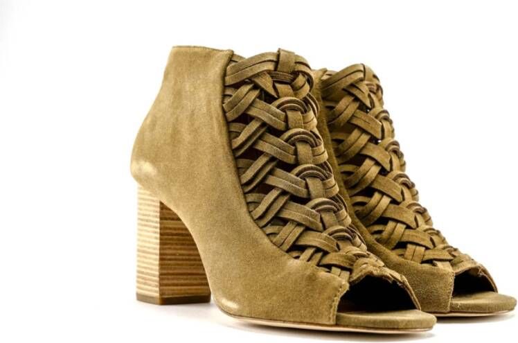 Michael Kors Desert Westley Bootie Beige Dames
