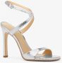 Michael Kors Zilveren Leren Open Teen Sandalen Gray Dames - Thumbnail 2