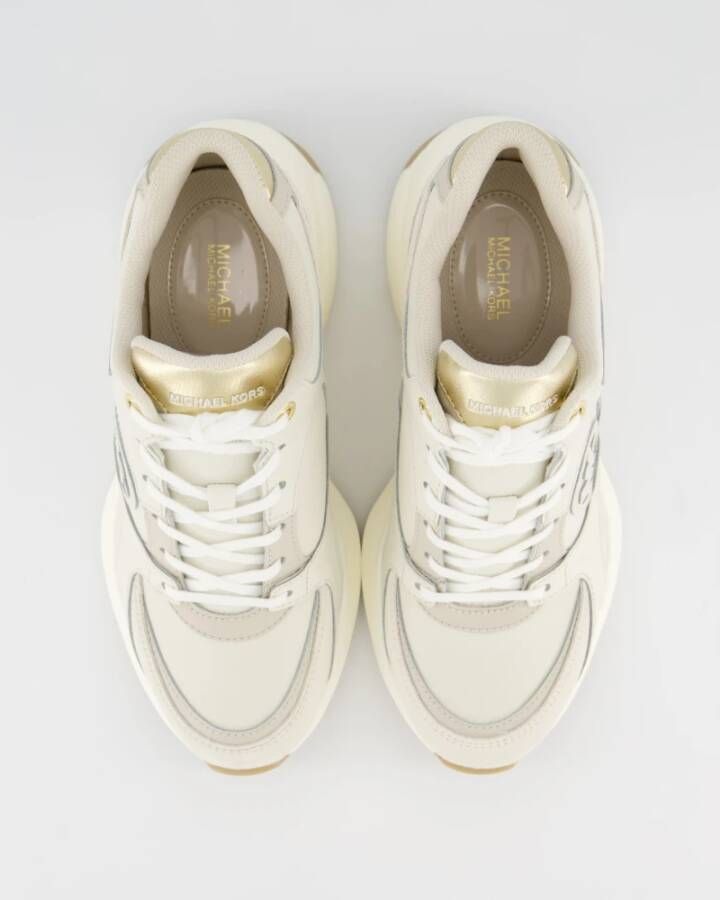 Michael Kors Zuma Trainer Beige Dames