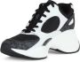 Michael Kors Zuma Trainer Sneakers met Logo Print White Dames - Thumbnail 2