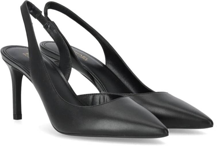 Michael Kors Alina Flex Sling Heeled Sandals Black Dames