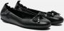 Michael Kors Zwarte Astra Ballerina Leren Schoenen Black Dames - Thumbnail 3