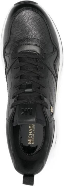 Michael Kors Zwarte Casual Gesloten Platte Sneakers