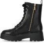 Michael Kors Zwarte Gevechtslaars met Gouden Accenten Black Dames - Thumbnail 4