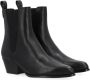 Michael Kors Kinlee Lederen Texaanse Laars Black Dames - Thumbnail 3