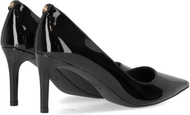 Michael Kors Zwarte Lakleren Stiletto Pump Black Dames