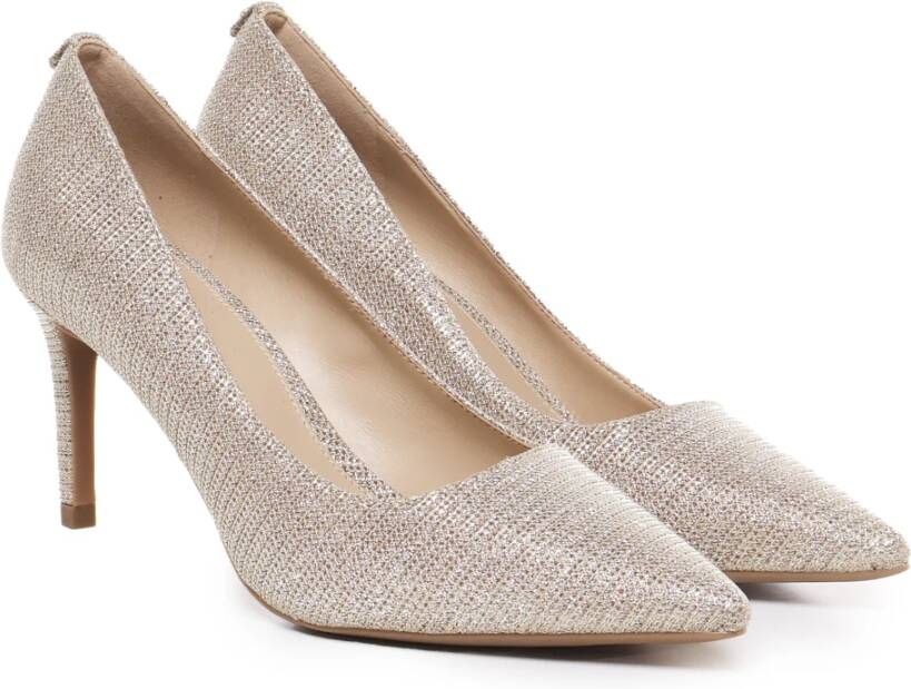 Michael Kors Elegante Hakken Vegan Lederen Schoenen Yellow Dames - Foto 8