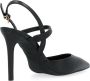 Michael Kors Zwarte Leren Ava Flex Hoge Hak Sandaal Black Dames - Thumbnail 5