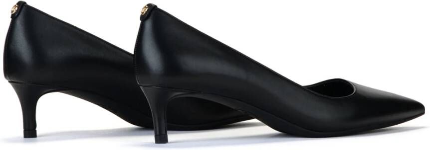 Michael Kors Zwarte Leren Flex Kitten Pump Zwart Dames