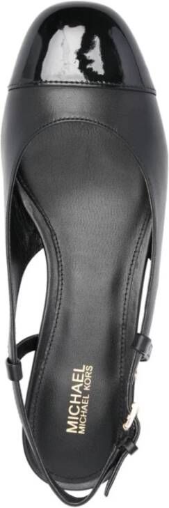 Michael Kors Zwarte leren pumps