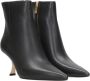 Michael Kors Zwarte enkellaarsjes met spiegelhak Black Dames - Thumbnail 5